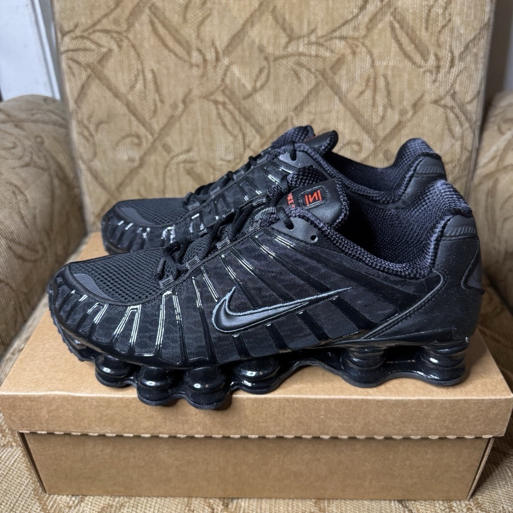 Nike Women's Shox TL‎ Shoes - Black (AR3566-002) Size 12 New